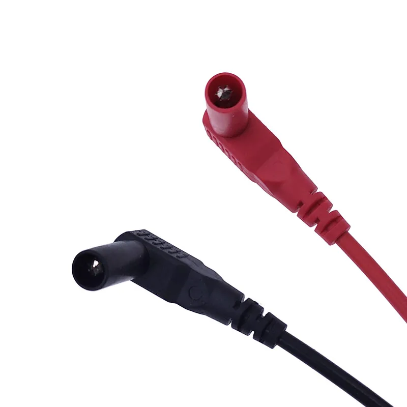 Digital Multimeter probe Soft silicone wire Needle tip Universal test leads with Alligator clip 1 pair