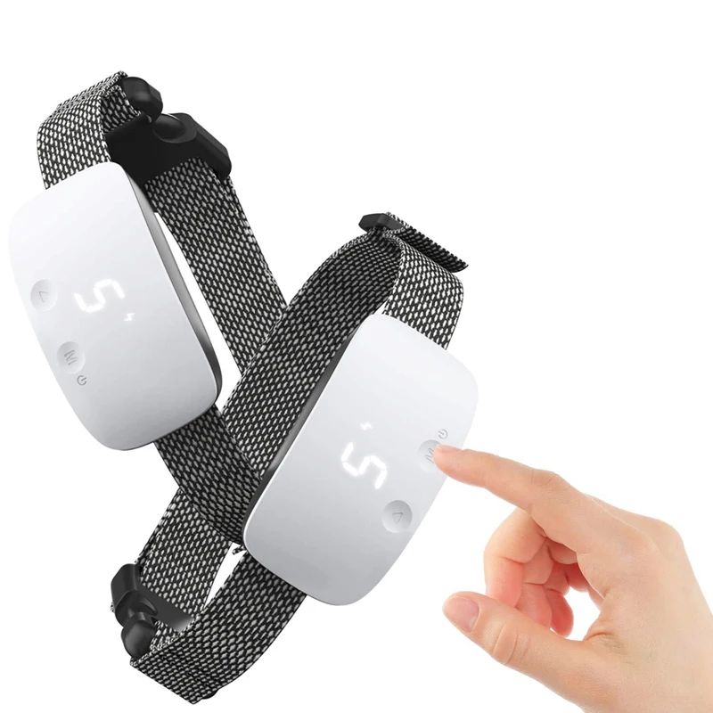 

Upgraded USB Rechargeable Bark Stopper Training Dog Collar Adjustable Modes Smart Barking Retection Chip Bark Stopper Anti-bark