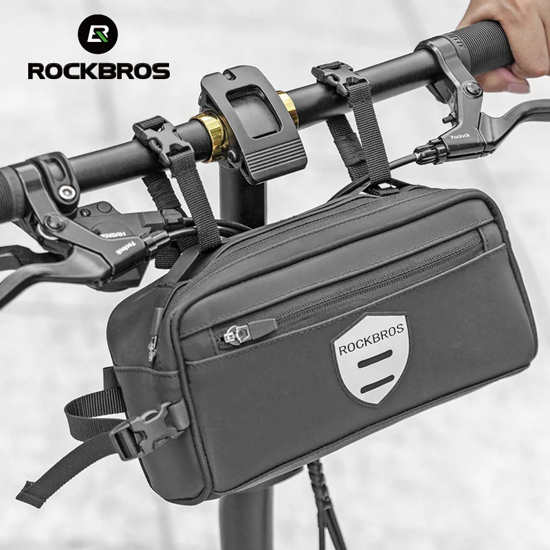 ROCKBROS Handlebar Bag Bicycle Bags Rainproof Frame Pannier Bag