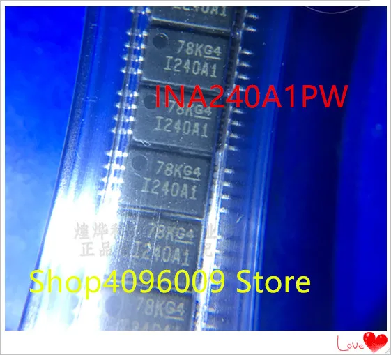 10 шт./лот INA240A1PW INA240A1 INA240 I240A1 TSSOP-8