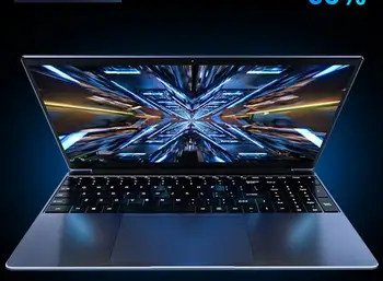 

DeeQ 15.6inch laptop intel i3 metal body shell wifi bluetooth office software win 10 OS laptop backlit keyboard USB LED free