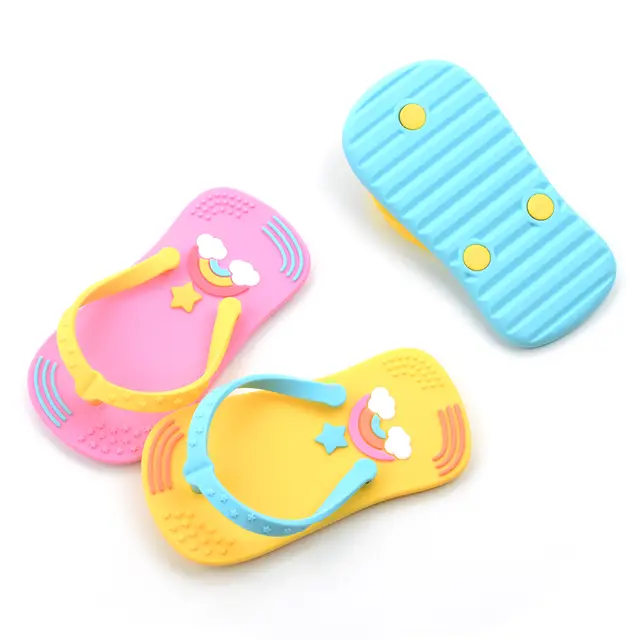 silicone flip flops