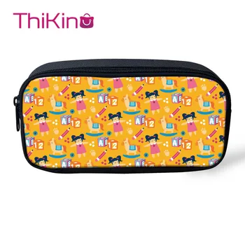 

Thikin Kawaii Girls Pencil Bags for Teens Pen Bag for Student Pencil Case Girl Makeup Storage HandBags Pen Purses for Kids