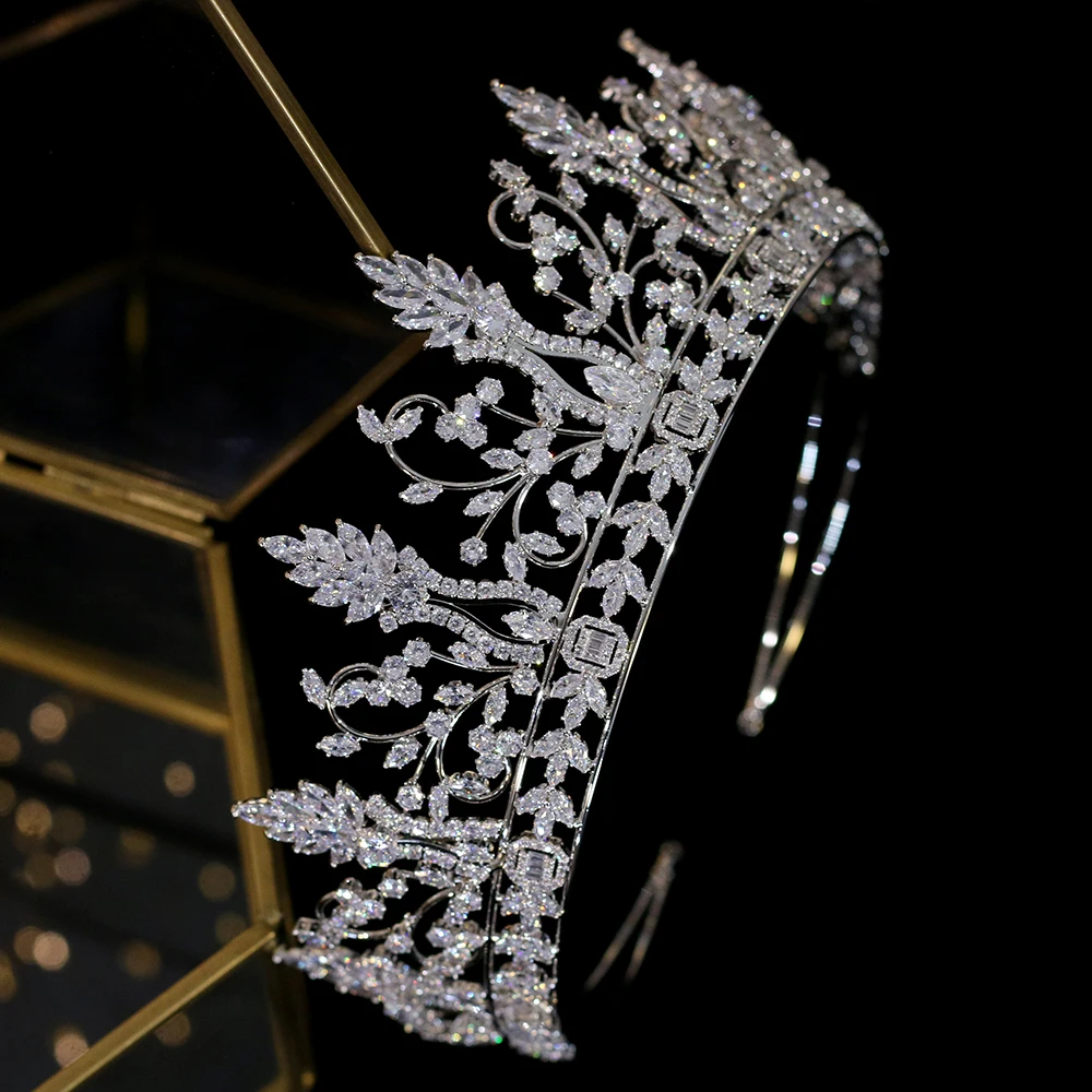 Bridal Hair Accessories Crown Wedding Party Hair Accessories Tiaras Princess Birthday Crown Wedding Dress Accessories