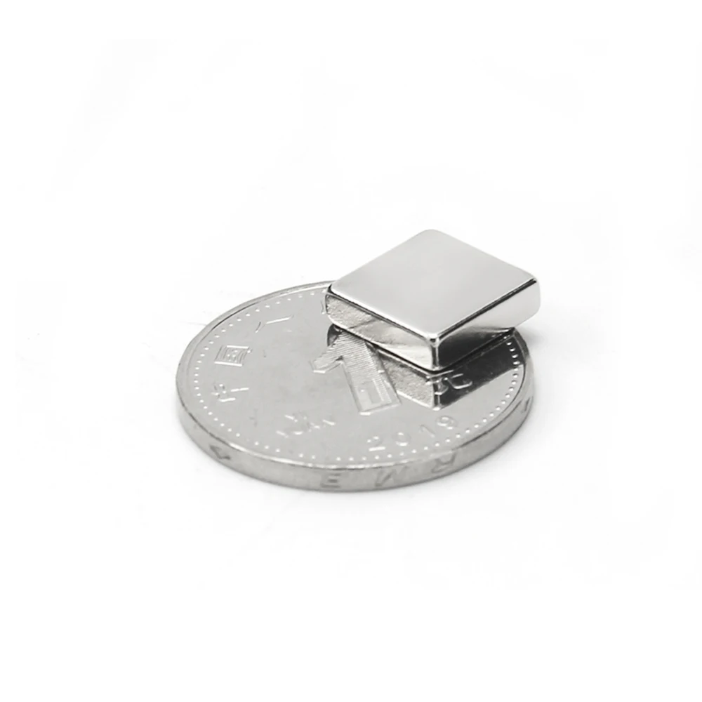 500 шт F10x10x2mm супер мощный сильный редкоземельный Блок Неодимовый магнит N35 Магниты
