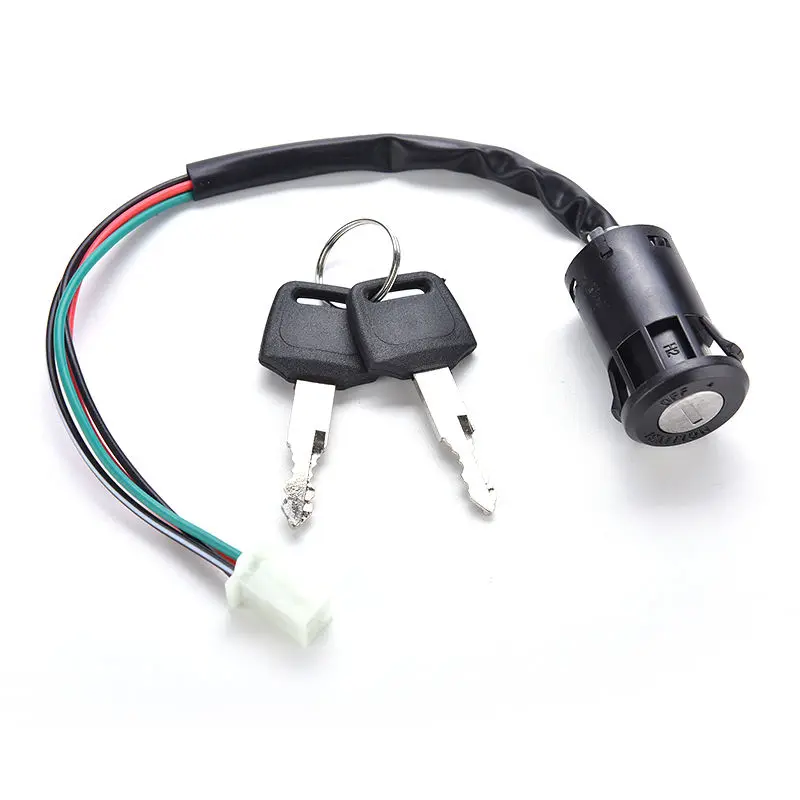 New 1pcs Universal Motorcycle Ignition Switch Key For Honda For Hensim For Alien Motors