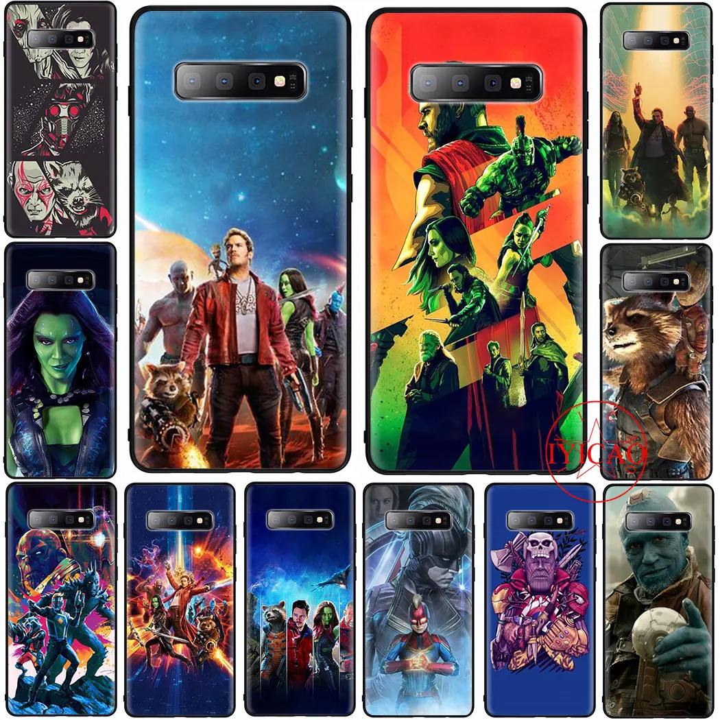 Стражи Галактики Мягкий силиконовый чехол для телефона samsung A3 A5 A7 A8 A9 A6 J6 A2 Core J4 Plus