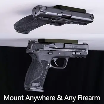 

Concealed Gun Mount Magnetic Pistol Holder For Handgun Revolver Car Truck Seat Mattress Bedside Glock Taurus G2C 1911 Accessor