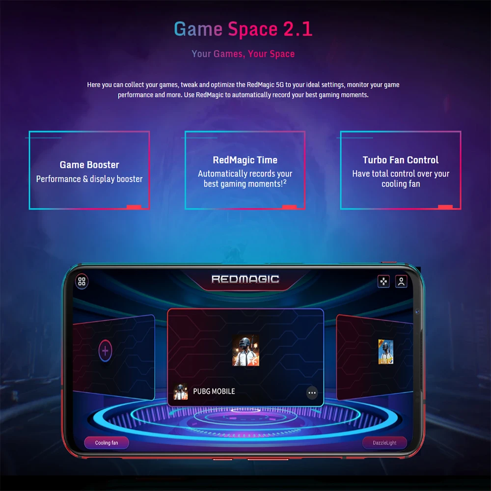 Nubia RedMagic5G Gaming Mobile Phone Snapdragon