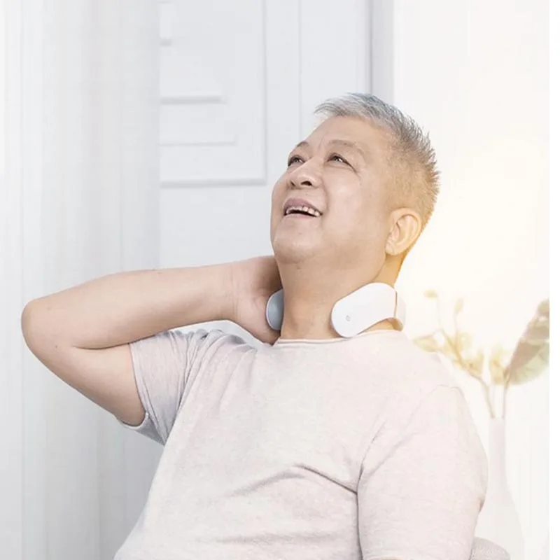 Xiaomi Jeeback шейный массажер G2 шейный массажер Дальний инфракрасный нагрев забота о здоровье l-образная одежда с Mijia App массажер для шеи