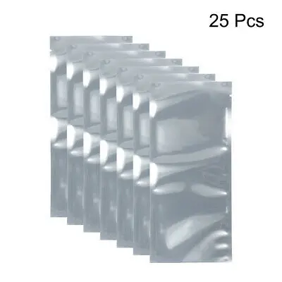 25 шт. антистатическая защитная сумка, плоский открытый верх, 3," x 8,7"