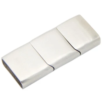 

20pcs/lot hole:16*5mm Flat Strong Magnetic Clasp Stopper Connector Large Hole For DIY Bracelet Necklace Jewelry Making Findings