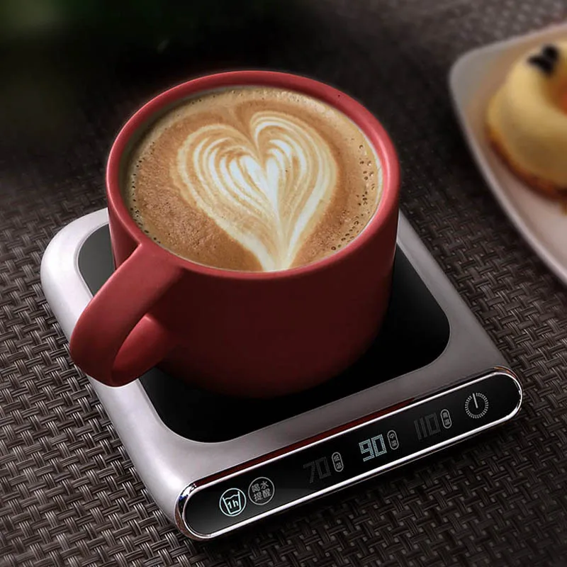 5 в чашка с подогревом чашки подставки нагреватель 3 шестерни USB ChargeThermostat теплая
