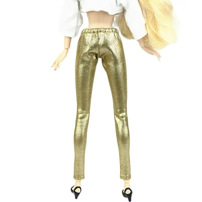 Golden Trousers Shorts for Barbie Blyth 1/6 MH CD FR SD Kurhn BJD Doll Clothes Accessories