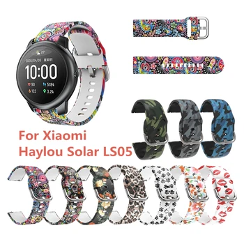 

Strap for Haylou Solar LS05 Wristband Silicone Sport Bracelet for Haylou Solar LS05 Smart Watch Replacement Band Accessories