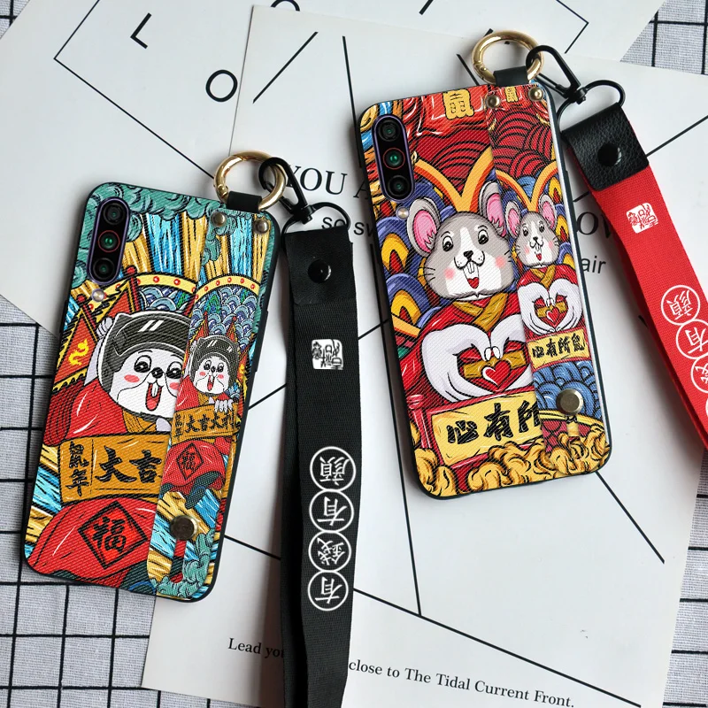 Чехол на шею Lucky Rat mouse для Meizu 15 Lite 16 th Plus 16X 16XS 16T 16S X8 V8 Pro праздничный чехол Забавный
