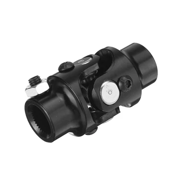 

SI-AT45012 3/4" Round Smooth X 3/4-36 Spline BLACK Universal Steering Shaft U Joint Column SI-AT45012