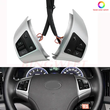 

Free Shipping Multifunction Steering Wheel Remote Control Button for Hyundai Elantra Colorful button 8 key