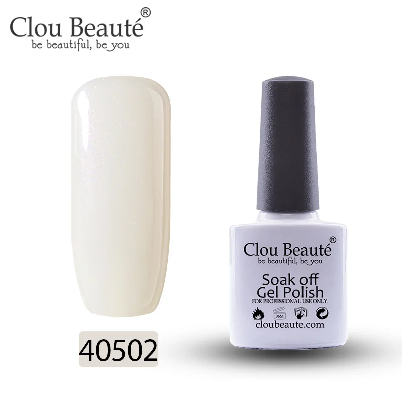 40502 Clou Beaute 79 цветов Гель-лак для ногтей Маникюрный УФ СВЕТОДИОДНЫЙ Цветной Гель-лак UV Vernis Полупостоянный гель лак для ногтей гель-краска - Цвет: 40502