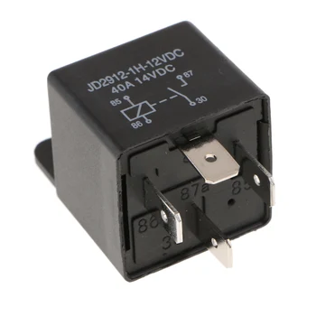 

2Pcs Car Automotive Truck 12 Volt DC 40A AMP SPST Relay 4Pin Waterproof