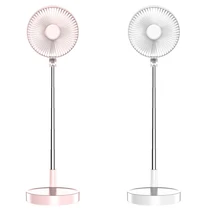 Aliexpress - Standing Fan with Phone App Remote Control Timing 4-Speed 7.8″ Foldable Telescopic Oscillating Fan 6000mah USB Desk Fan