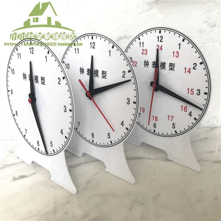 

Large Size Young STUDENT'S Understanding Clock Teaching Aids Children Clock Model Mathematics Learning Tools Kindergarten Learni