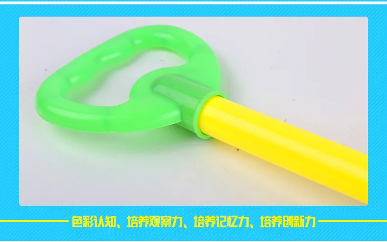 Один-к-шпатель Дети Пляж Водные игрушки пластиковая Лопата дноуглубительная Лопата песок копать инструмент два