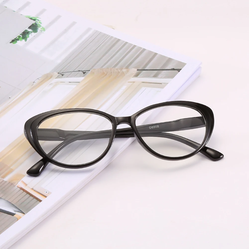 VIVIBEE кошачий глаз женские очки для чтения+ 150 черная кошачья оправа для очков+ 2+ 3 мужские Brille-2 женские очки 0,25