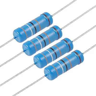 100 шт. осевые Свинцовые Металлические пленочные резисторы 3W 390K Ohm 1