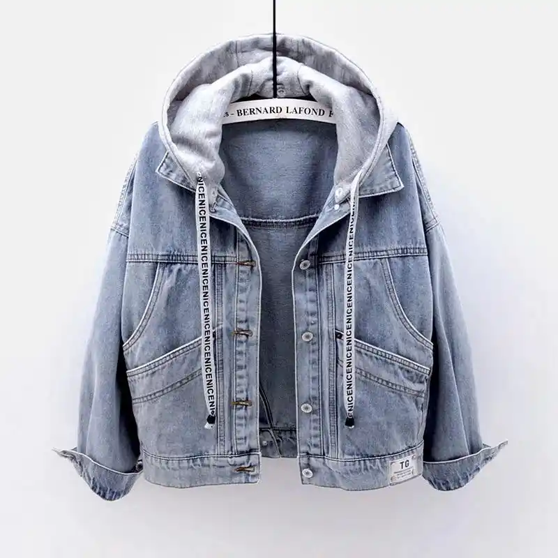 denim sweater jacket women's