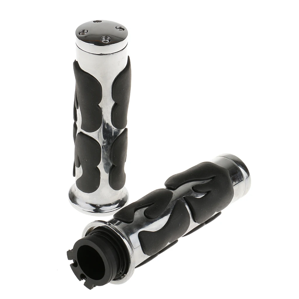 Мотоцикл 1' 25 мм хромированные рукоятки «Огонь» рукоятки для чопперов Harley