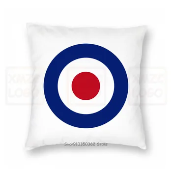 

Raf Roundel Mod Target Pillow case 100 Cotton Who Small Face Women Men
