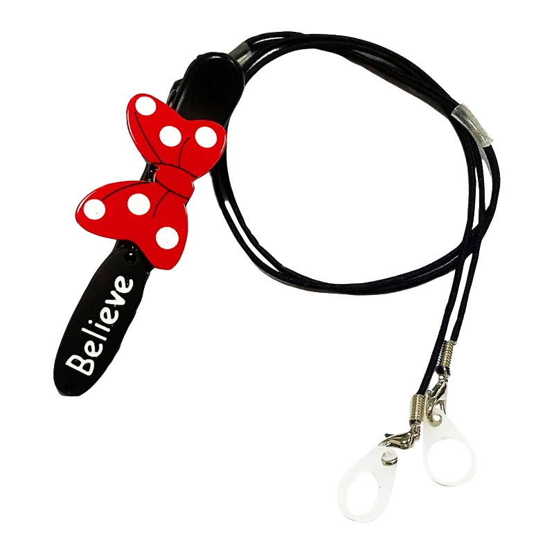 mini bow Дети BTE слуховой аппарат клип линии безопасности Otoclip для предотвращения падения и потери бинаурального - Цвет: mini bow