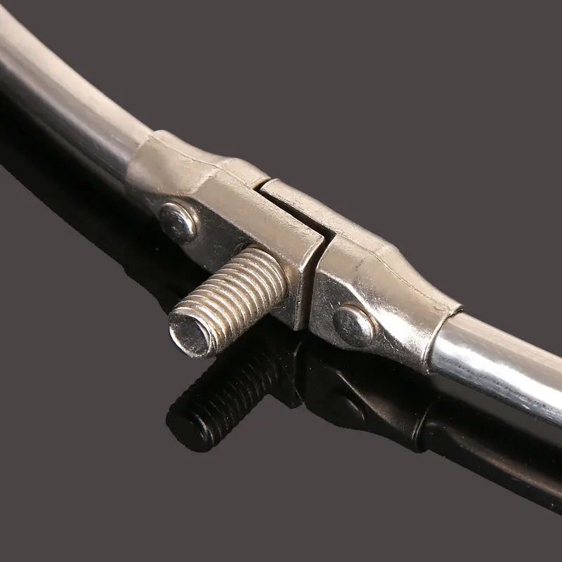 

Stainless Steel Rubber Hanged Color Network Head Foldable 40 Cm Athletic Landing Net Head Fishing Gear Angling Supplies