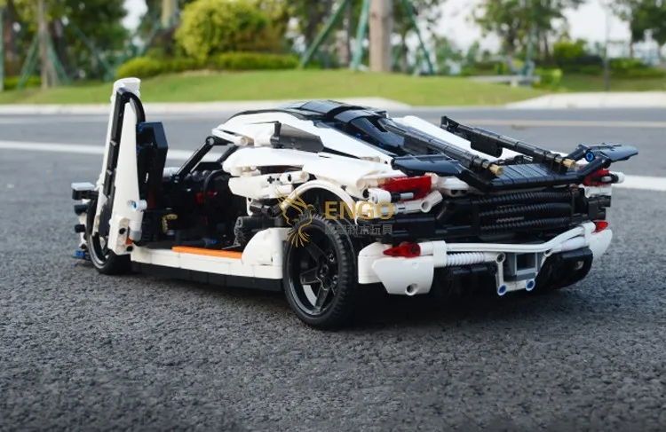 DHL 23002 высокотехнологичный спортивный автомобиль koenigsegg трудные монтажные блоки игрушка для взрослых модель 20086 сборные блоки bugatti