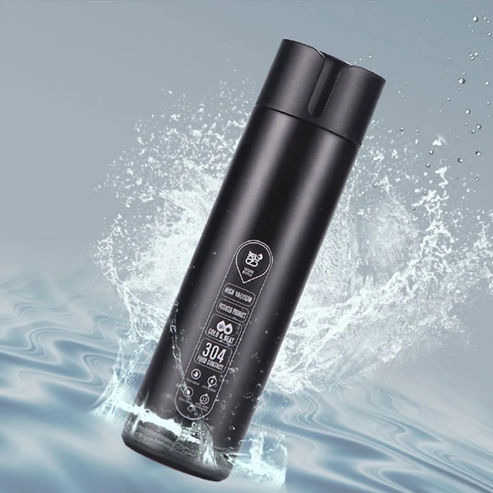 

Smart Vacuum Cup Temperature Display Stainless Steel Water Thermal Mug with LCD TouchScreen TUE88
