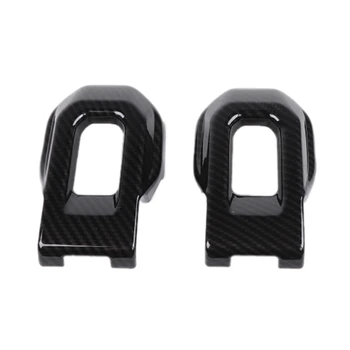 

2x Carbon Fiber Car Hood Latch Locking Catch Buckle for 2018-19 Jeep Wrangler JL