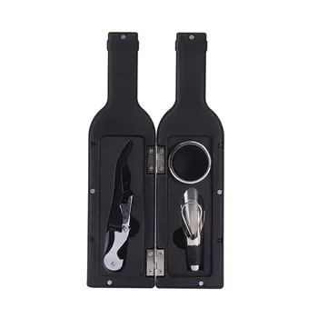 

Small bottle three-piece luxury wine bottle opener set creative wine bottle opener wine set gift wine accessories gift set