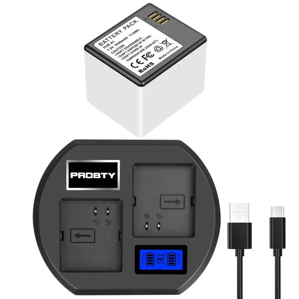 Batteria Ricaricabile O Caricabatterie Per Fotocamera Arlo Pro O Pro 2 Vma4400 Netgear A-1