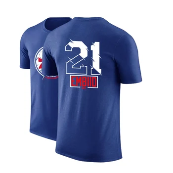 

2020 new Eastern Team Training Sweatshirt T-shirt for men kids short-sleeved cotton sports basketball t-shirt dpoy brand design