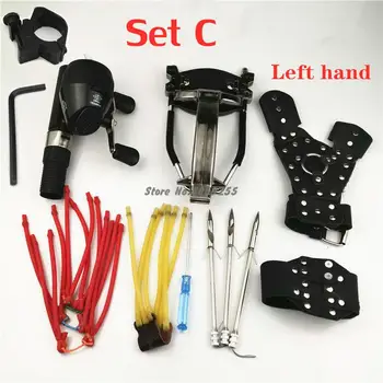 

Hunting Fishing Slingshot Shooting Catapult Bow Arrow Rest Bow Sling Shot Catapult Precise Crossbow Bolt Shooting Fish New