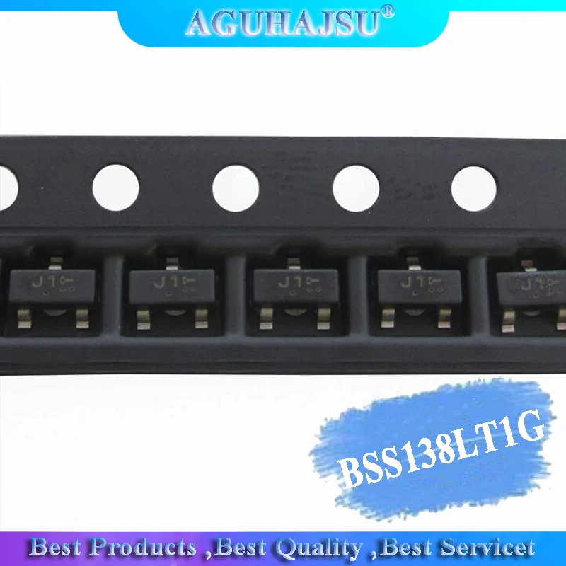 100 шт. BSS138LT1G SOT23 BSS138 SOT-23 MOSFET SMD J1 Новый и оригинальный IC | Электронные компоненты