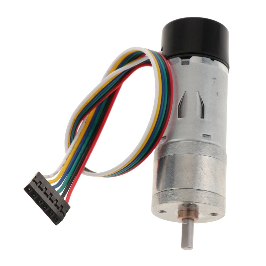 DC 3-24V 6-2000 RPM Gear Motor High Torque Speed Reduce Electric Gearbox Motor 4mm Diameter Shaft For Digital Instrument