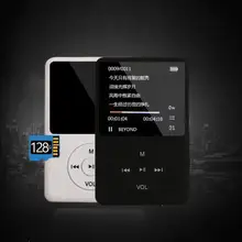 Nova versão bluetooth mp3 player de música com alto-falante e embutido 4g de alta fidelidade portátil walkman com rádio/fm/registro mp4 player