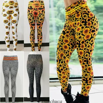 

New Women's Yoga Leggings Sweatpants Gym Sport Running Jogging Slim Fit Pants Plus Size