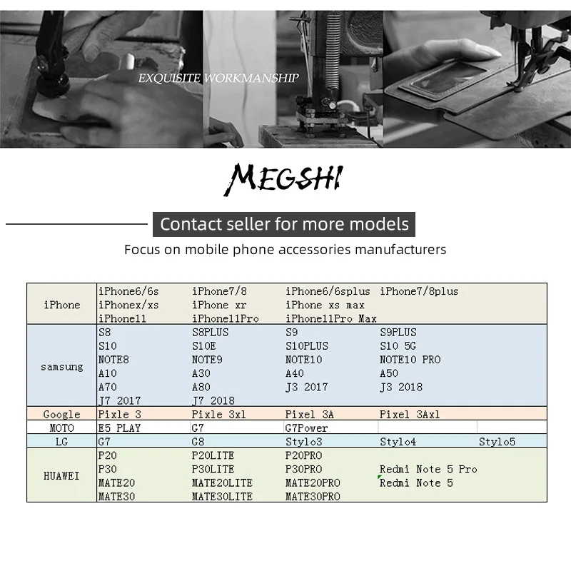 Megshi кожаный чехол для телефона для iPhone 6 7 8 PLUS чехол многофункциональный металлический кошелек на молнии кожаный чехол для мобильного телефона iPhone X XS