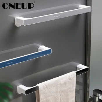 

ONEUP New Shelf Storage Rack Wall-mounted Towel Rack For Kitchen Bathroom Organizer Shoe Storage Family Bathroom Storage Tools