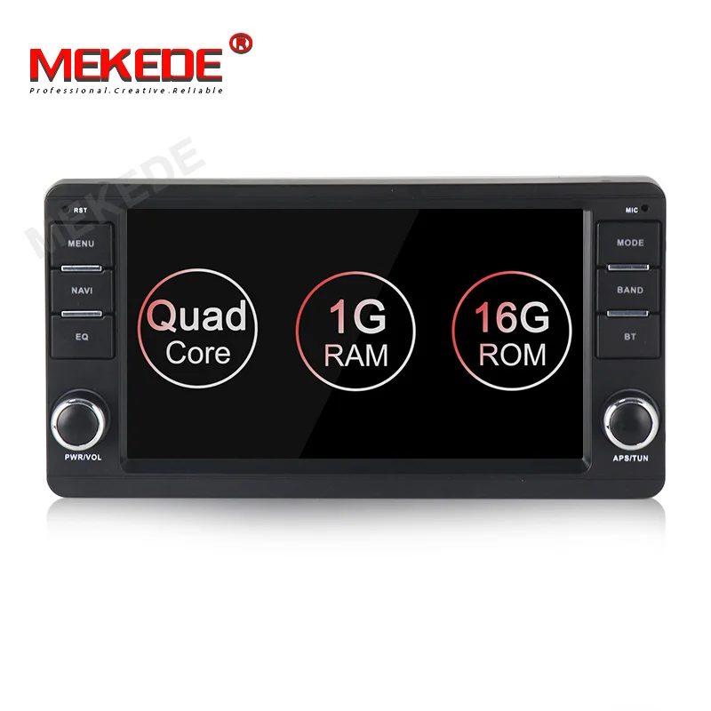 MEKEDE 7 дюймов Android 9,0 2+ 32G DSP автомобильный dvd-плеер для Mitsubishi Outlander Мультимедиа gps навигация wifi BT - Цвет: 16G CAR DVD