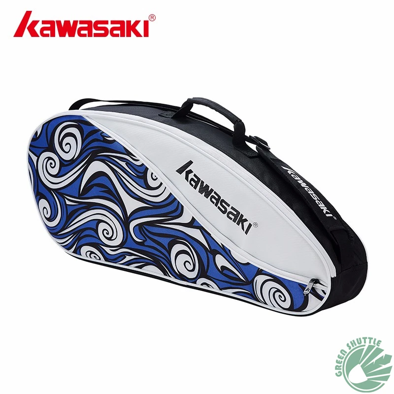 Kawasaki Racket Badminton Bag Waterproof Single Shoulder Squash Racquet Team Spo 