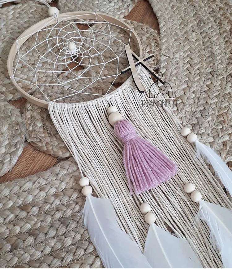 Ins wind DREAM CATCHER Висячие ремесленные украшения дома студия устраивает Фото аксессуары реквизит для фотосъемки